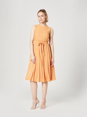 Guido Maria Kretschmer Women Dress 'Teena' in Orange: front