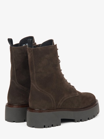 Stivaletto stringato '09-3287' di Estro in marrone