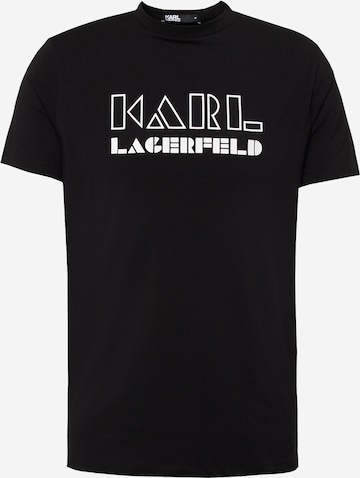 Karl Lagerfeld T-Shirt in Schwarz: predná strana