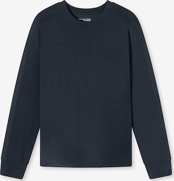 SCHIESSER Pajama shirt ' Mix & Relax ' in Blue: front