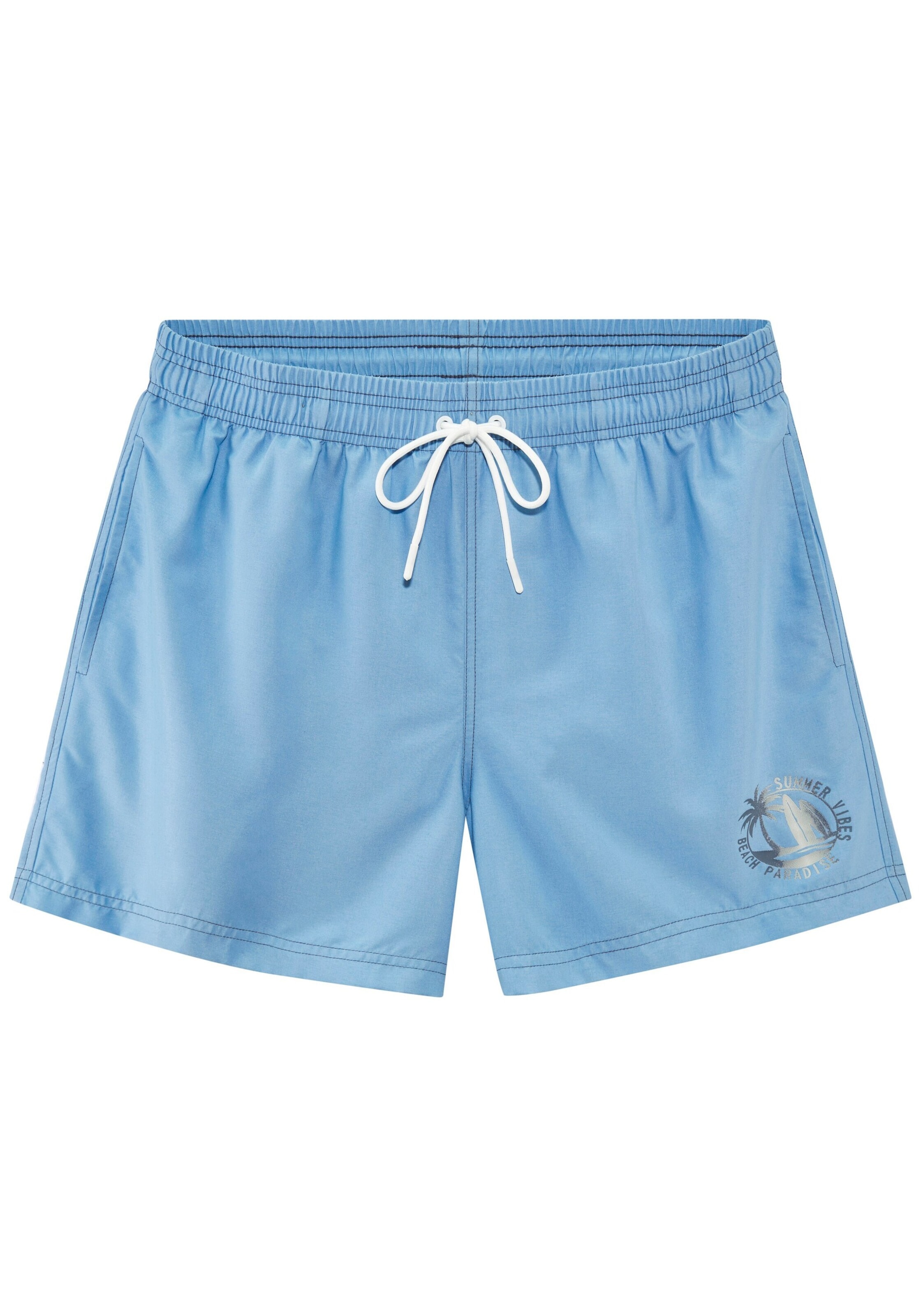 Shorts de bain JOHN DEVIN en bleu : devant