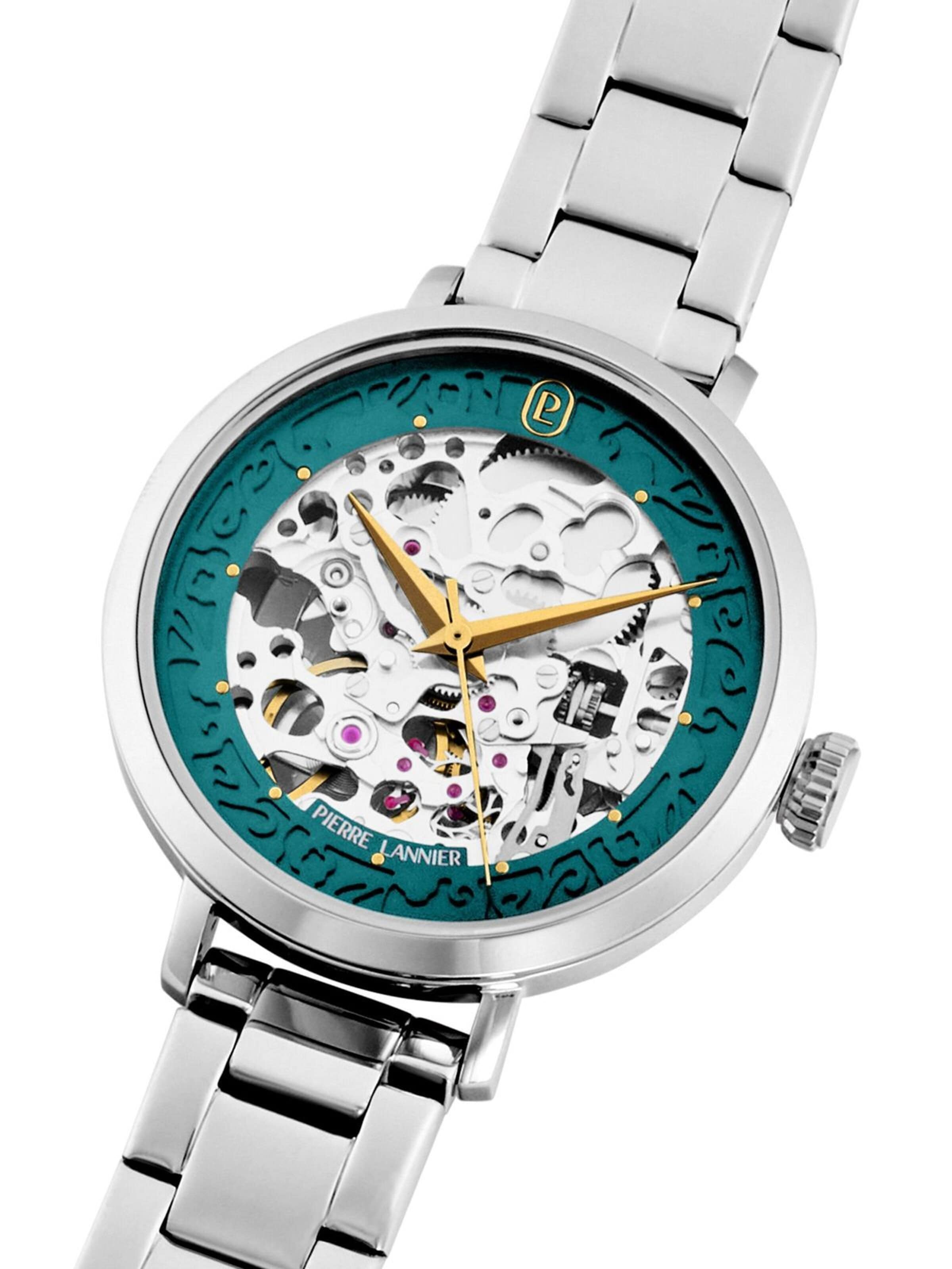 Pierre Lannier Analogové hodinky 'Automatic watch Automatic' – zelená