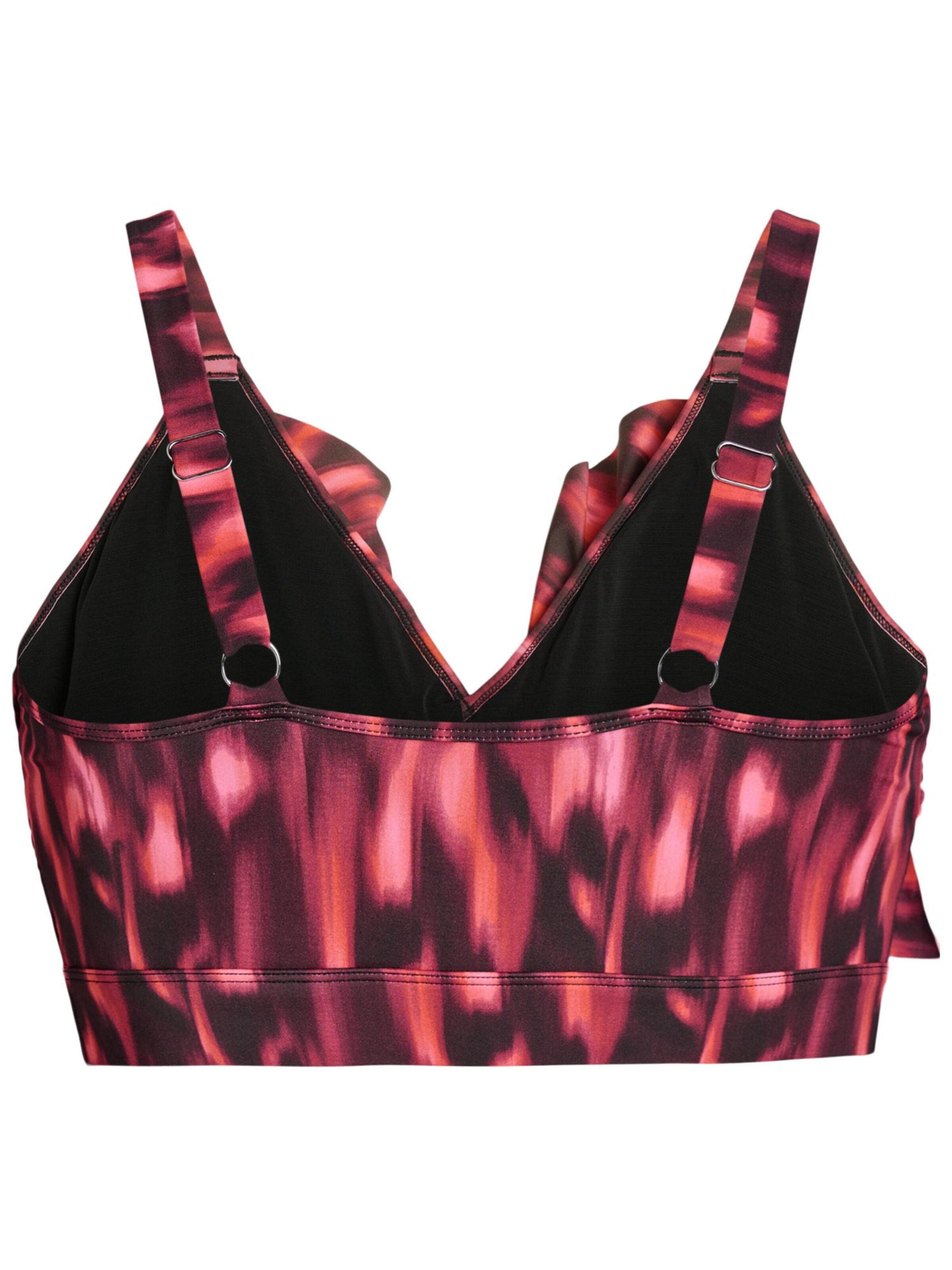 Swim by Zizzi Bustier Bikini zgornji del 'Skatrin' | vijolična barva