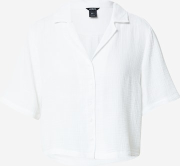 Lindex - Blusa 'Meg' em branco: frente