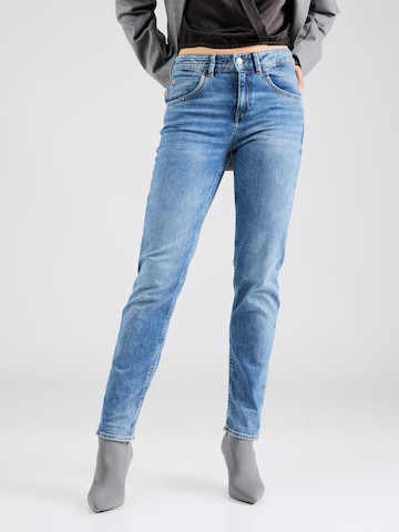DRYKORN Avsmalnet Jeans 'LIKE' i blå: forside
