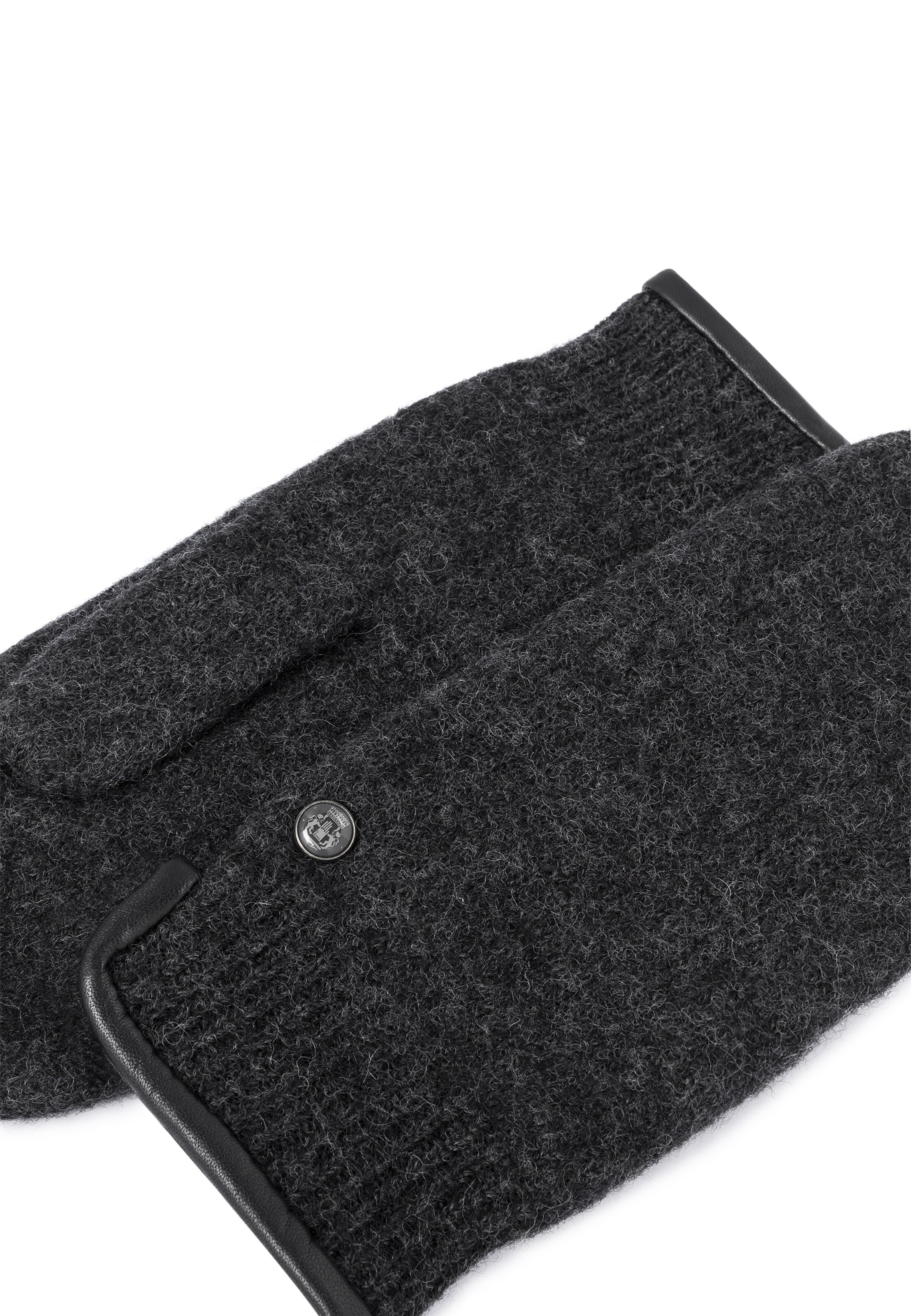 Roeckl Mittens 'FELTED WOOL' in Grey