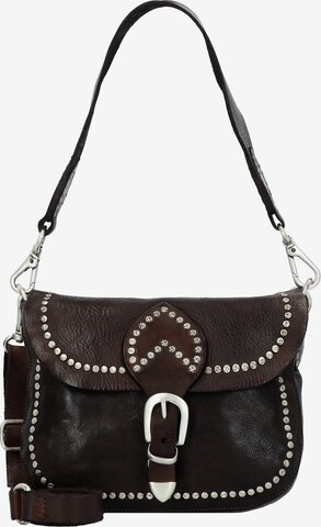 Campomaggi Crossbody Bag in Brown: front