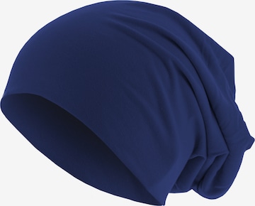 MSTRDS Muts 'Beanie' in Blauw: voorkant