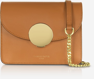 Borsa a tracolla 'New Ondina Mini' di LeParmentier in marrone: frontale