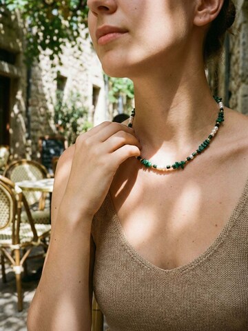 Nemomatheo Necklace 'Emerald Dream' in Green