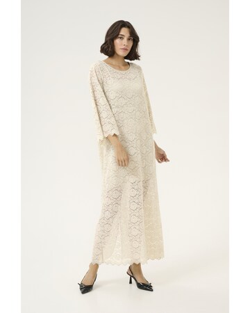Kaffe Evening dress in Beige: front