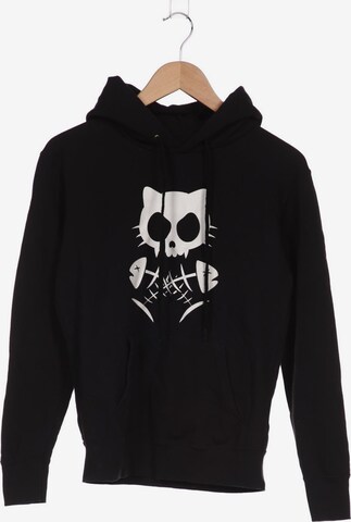 FRUIT OF THE LOOM Sweatshirt & Zip-Up Hoodie in M in Black: front