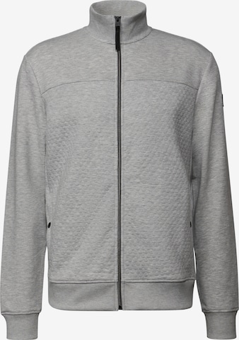Street One MEN Sweatjacke in Grau: Vorderseite