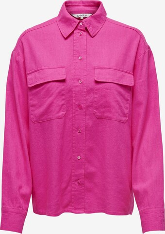 ONLY Bluse 'Caro' in Pink: predná strana