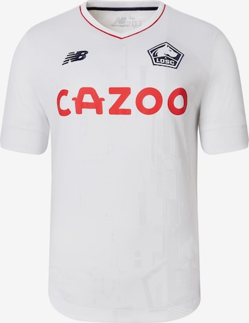 T-Shirt fonctionnel 'Lille LOSC Away' new balance en blanc : devant
