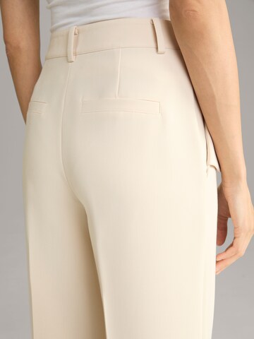 JOOP! Regular Pleat-front trousers in Beige