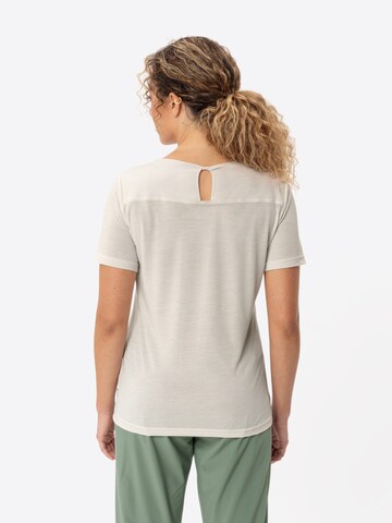 VAUDE Performance shirt 'Skomer II' in Beige