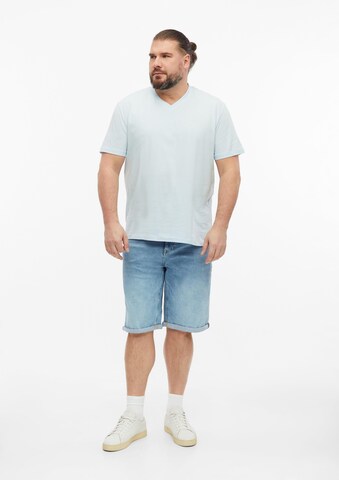 s.Oliver Men Big Sizes Shirt in Blue