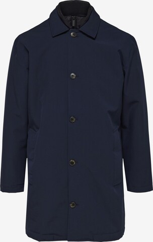 Manteau mi-saison 'ALVIN' SELECTED HOMME en bleu : devant