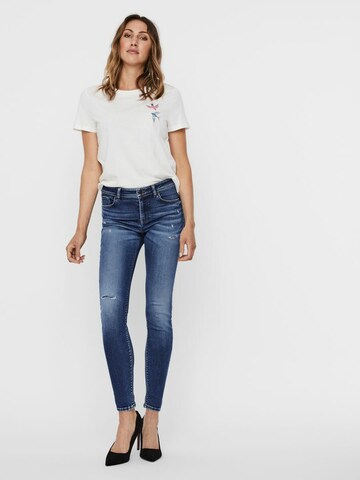 VERO MODA Skinny Jeans in Blau