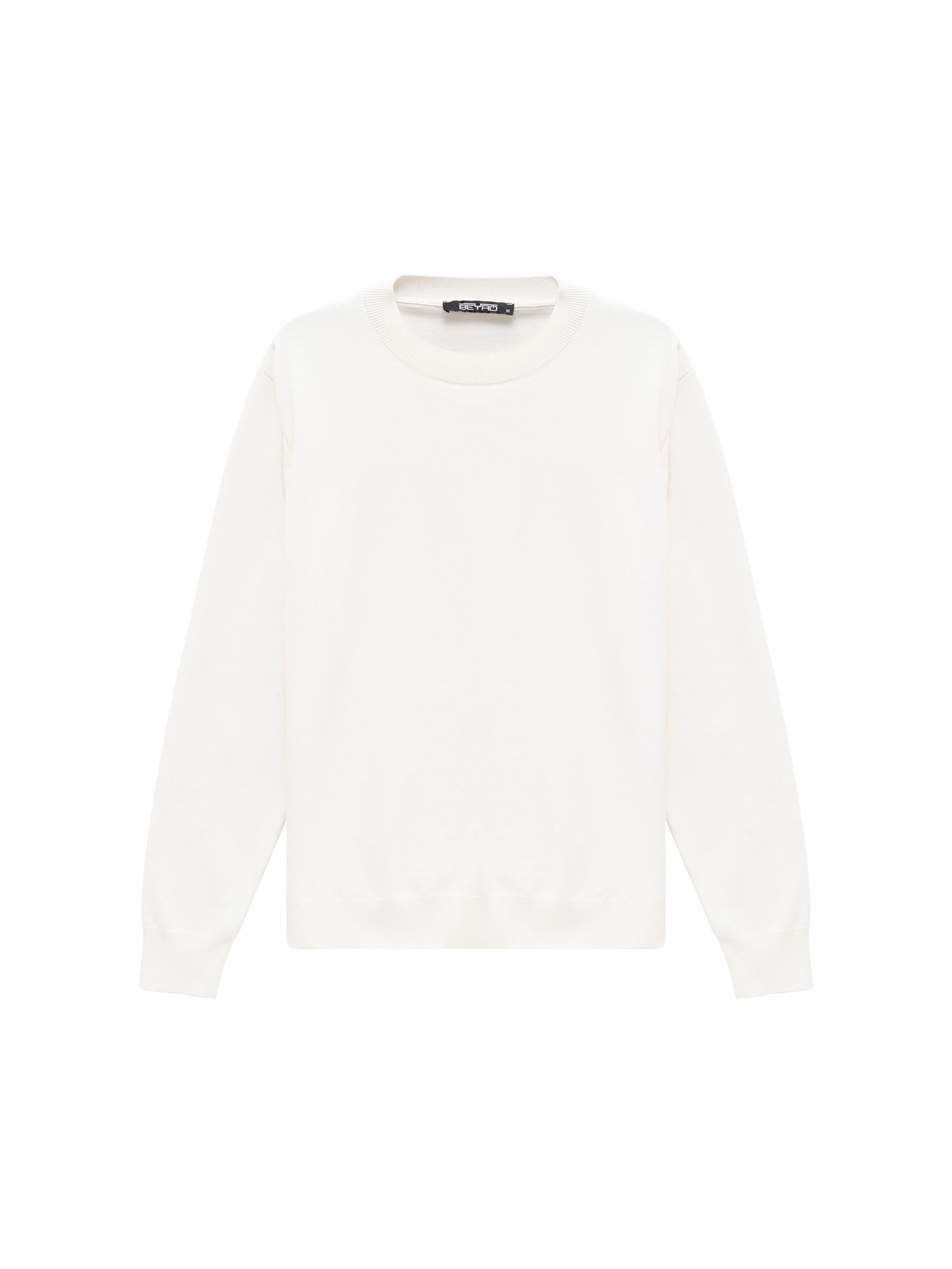 BEYRO Trui 'BP206' in Beige: voorkant