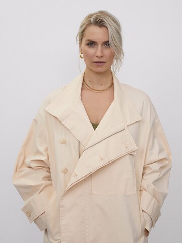 Manteau mi-saison 'Celina' LeGer by Lena Gercke en beige : devant