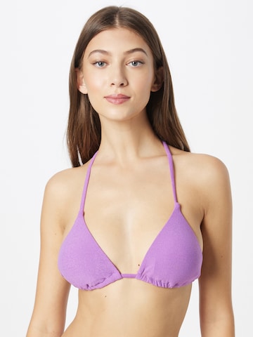 NLY by Nelly Trójkąt Góra bikini w kolorze fioletowy: przód
