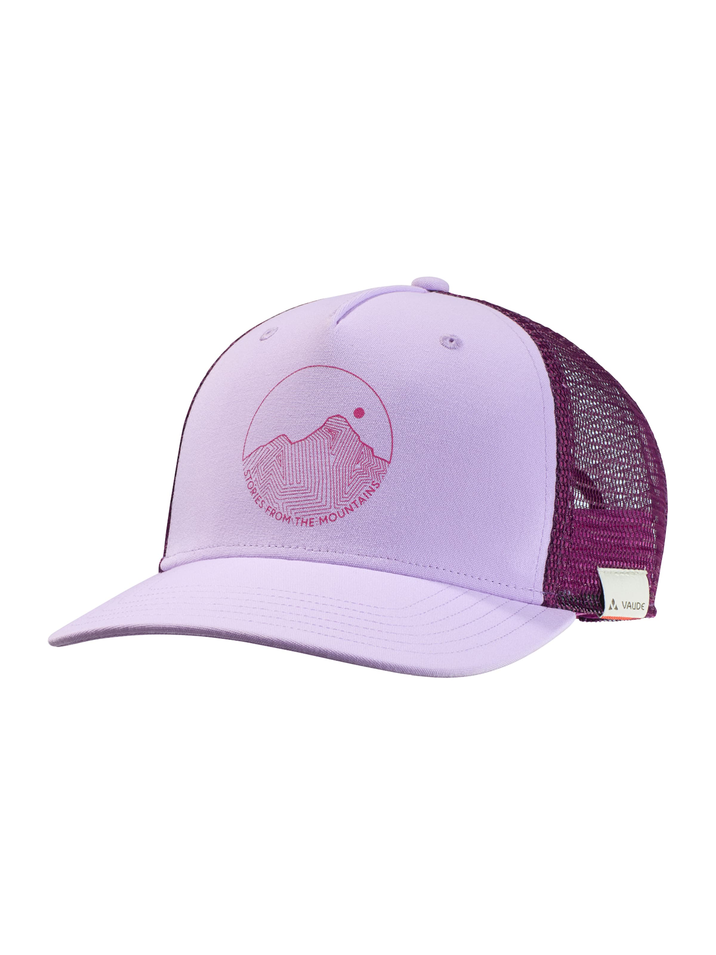 VAUDE Cap in Lila: Vorderseite