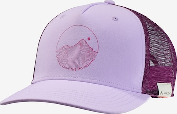 VAUDE Cap in Lila: Vorderseite