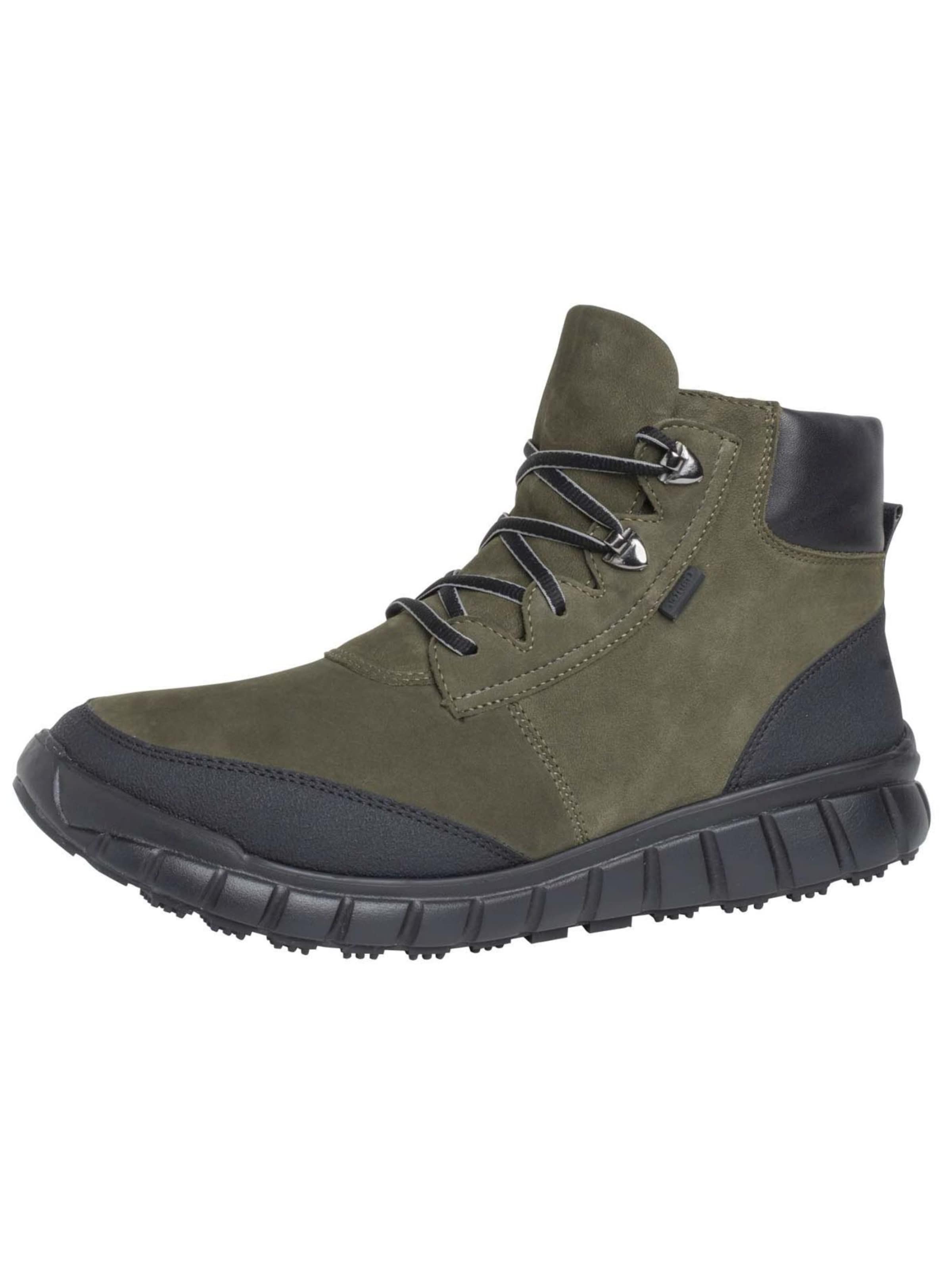 Bottines à lacets Ganter en vert : devant