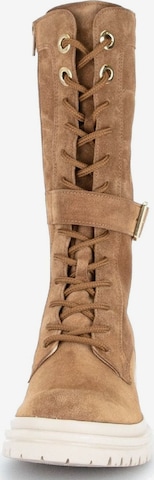 GABOR Lace-Up Boots in Brown