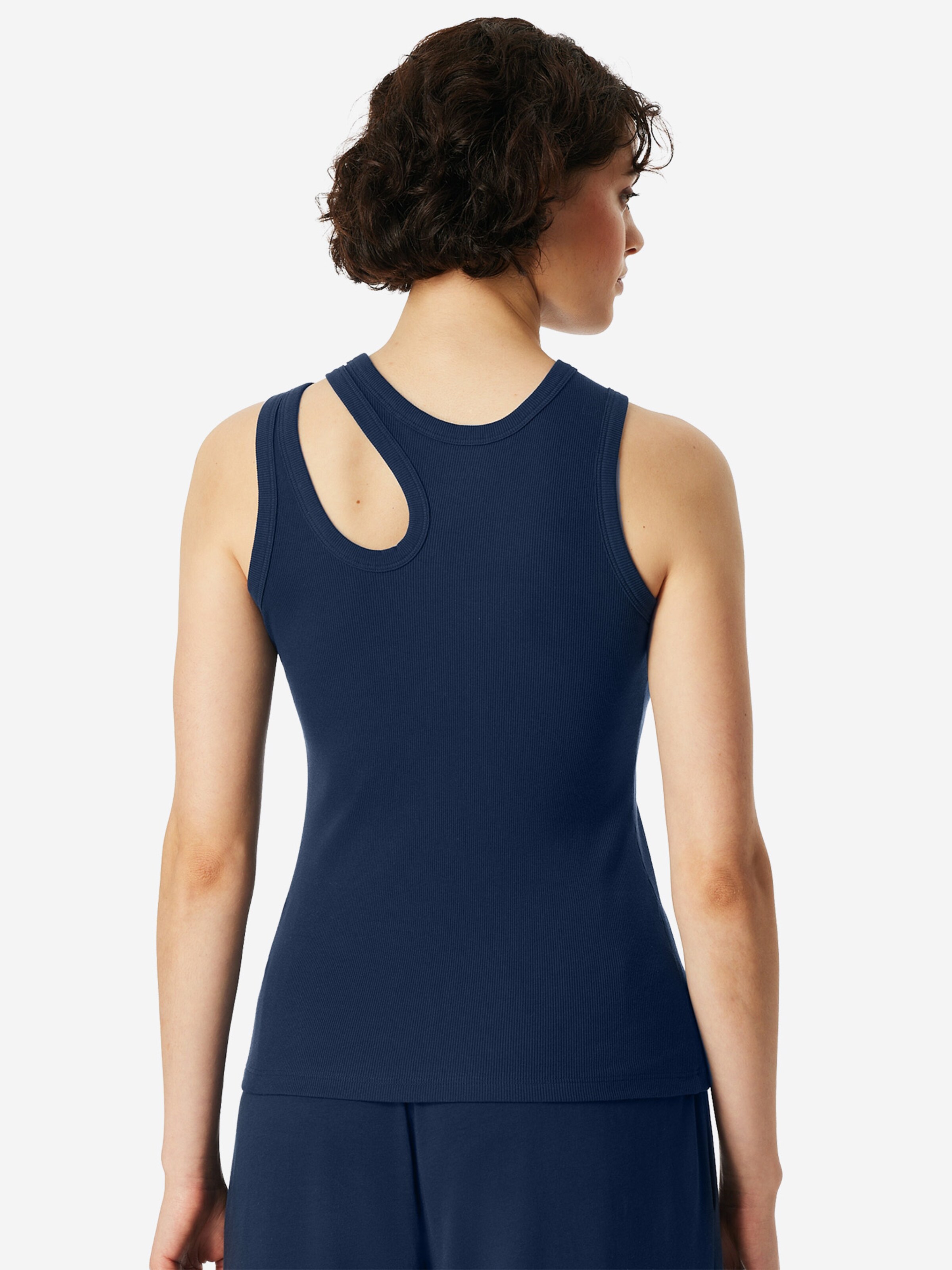 SCHIESSER Top ' SCHIESSER 150 YEARS ' in Blauw