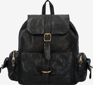 Campomaggi Backpack 'Karen' in Black: front