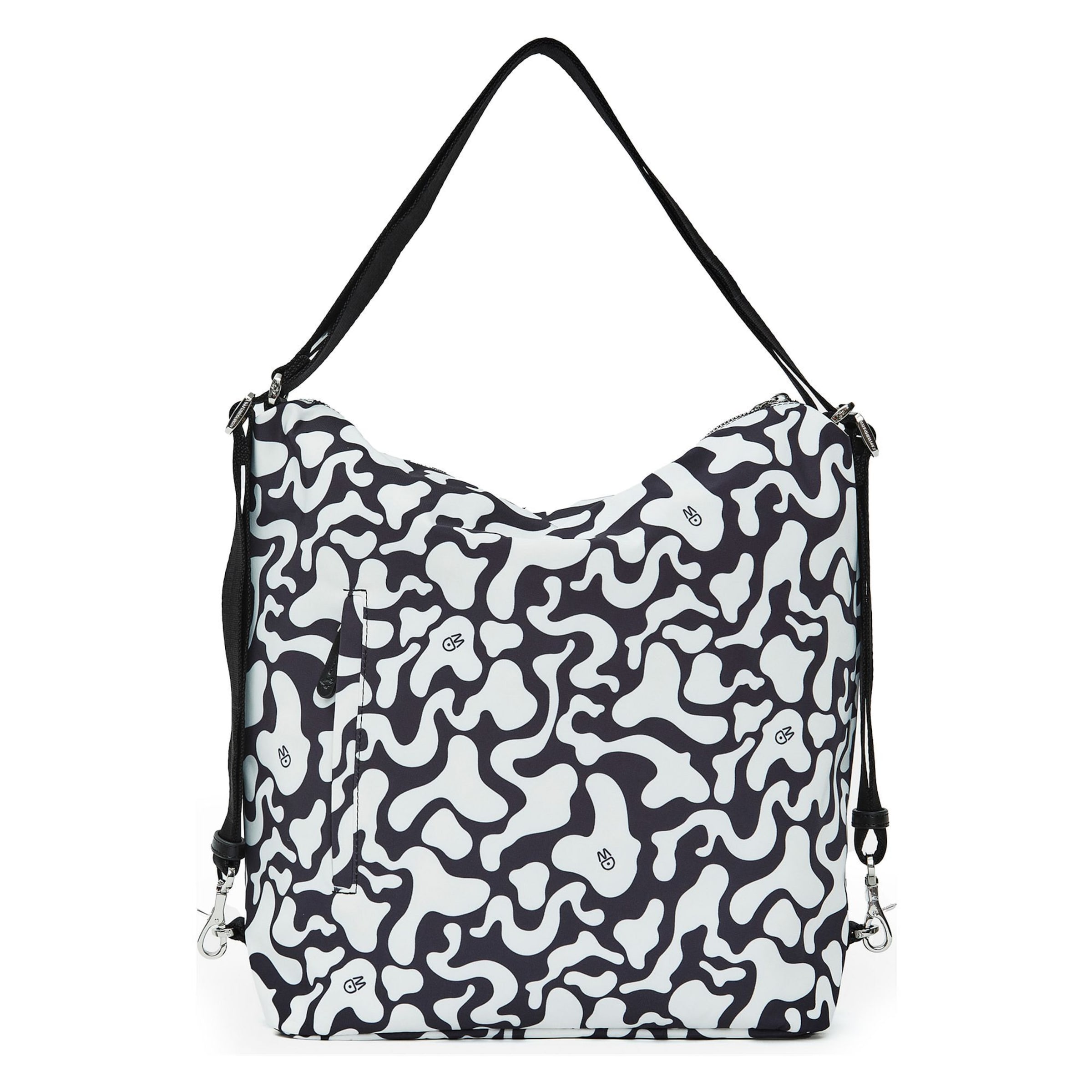 MANDARINA DUCK Schoudertas 'Hunter Moire' in Zwart