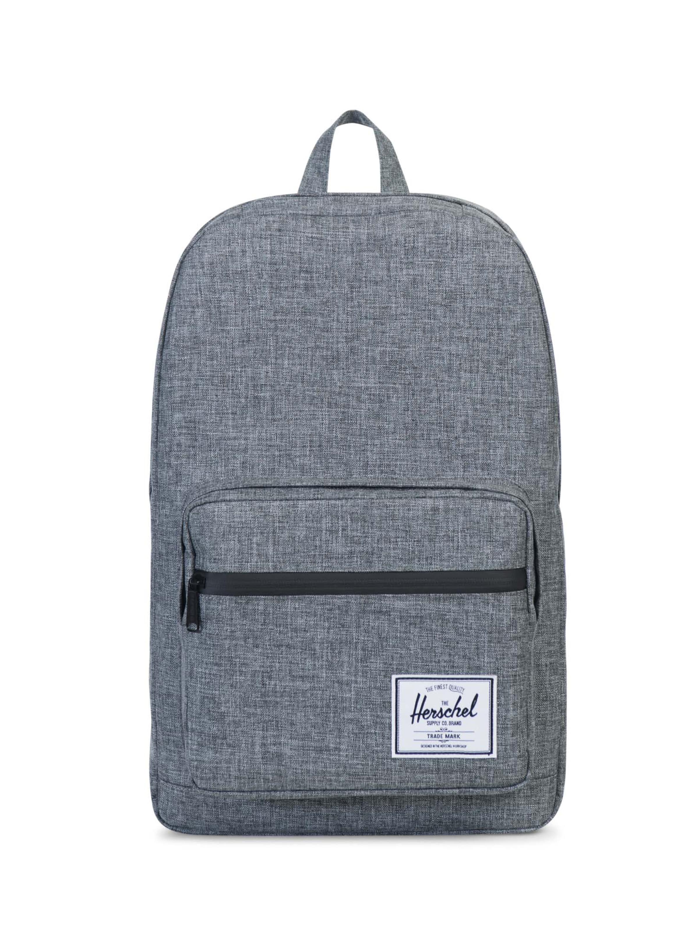 Herschel Rucksack 'Pop Quiz' in Grau: Vorderseite