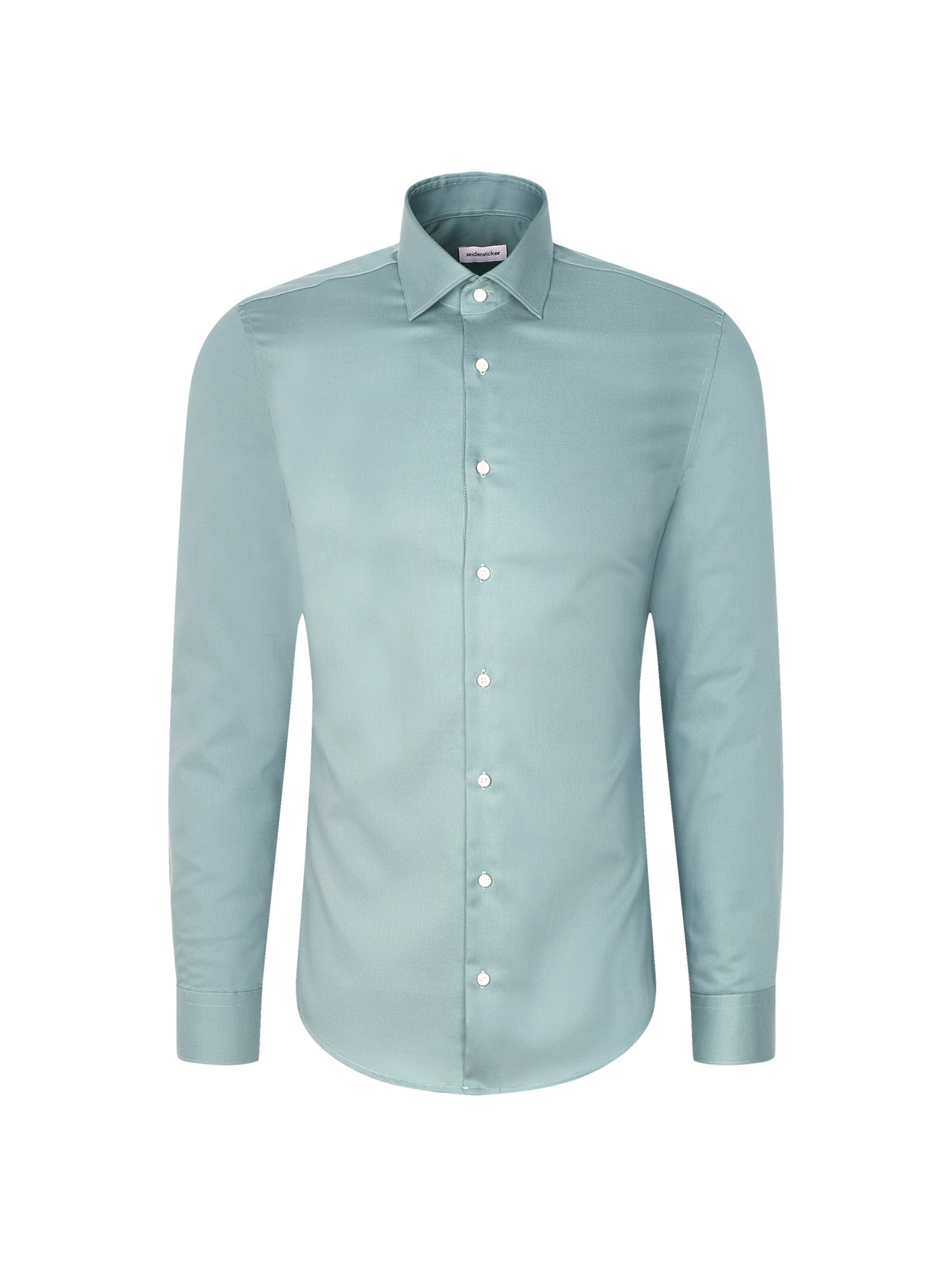 SEIDENSTICKER Business shirt 'Smart Classics' in Green: front