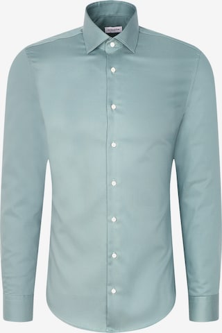 Chemise business 'Smart Classics' SEIDENSTICKER en vert : devant