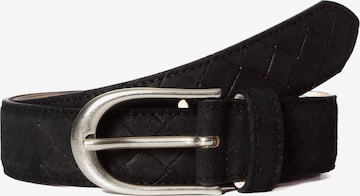 BA98 Gürtel in Schwarz: Vorderseite