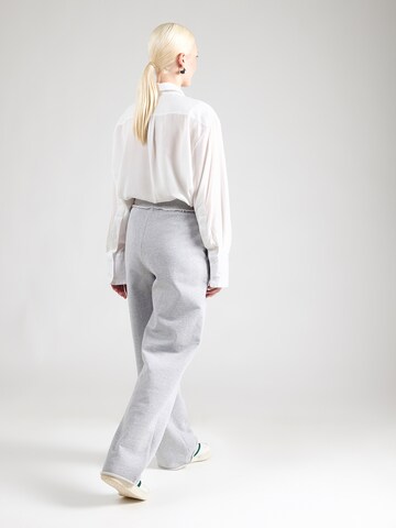 HUGO Wide leg Broek 'Nuwaist_B' in Grijs