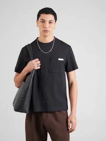 Calvin Klein Jeans - regular Camiseta en negro: frente