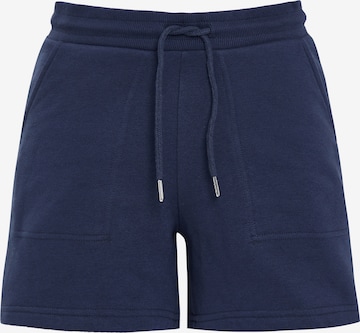 Threadbare Kalhoty 'Spencer' – modrá: přední strana