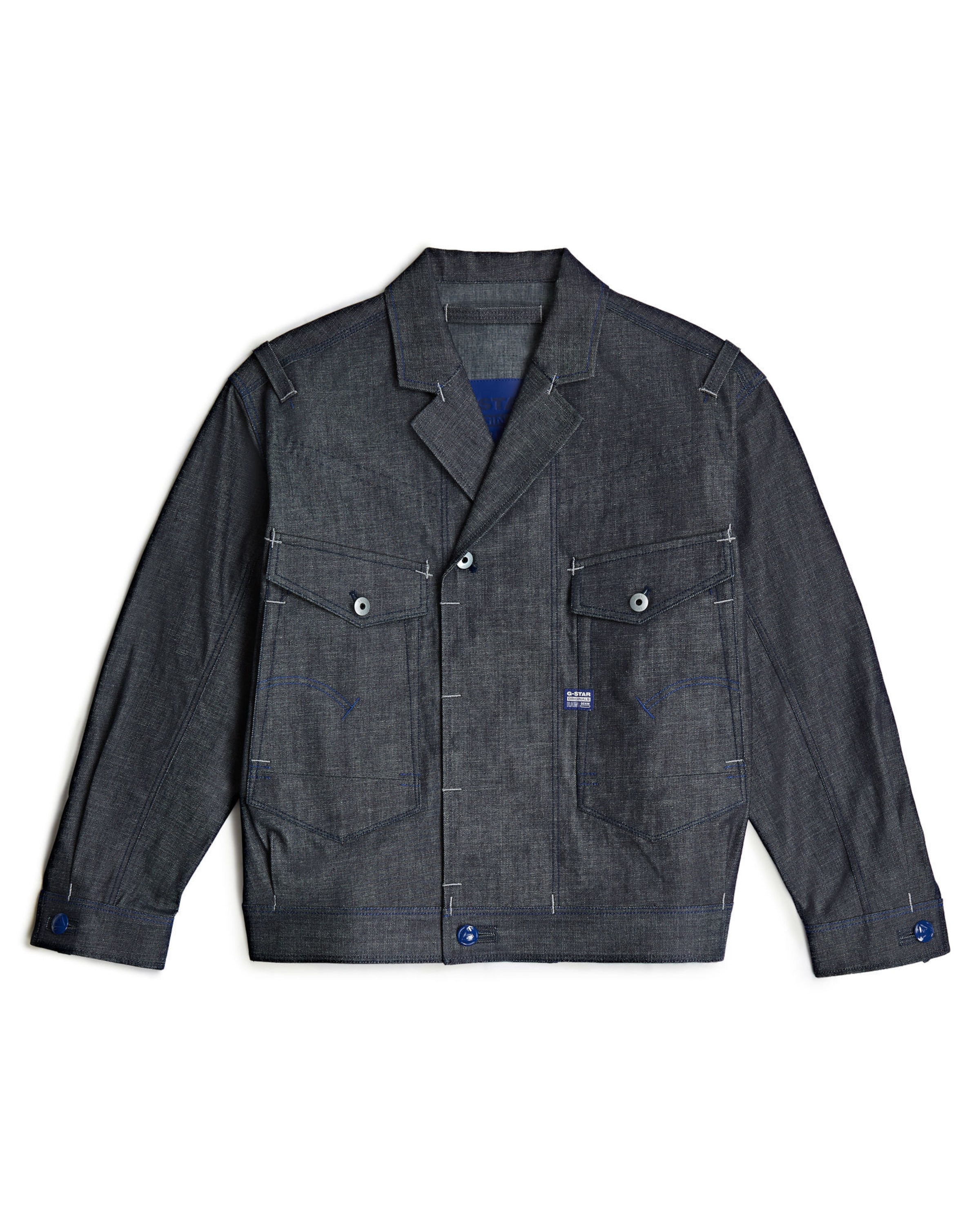 G-STAR Tussenjas 'G-star Origins 3D' in Blauw: voorkant