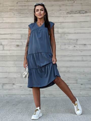Madnezz House Kleid in Blau