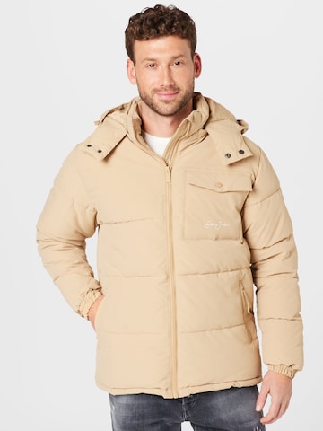 Sean John Between-Season Jacket in Beige: front