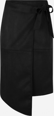 FRESHLIONS Wickelrock 'Aska' in Schwarz: Vorderseite