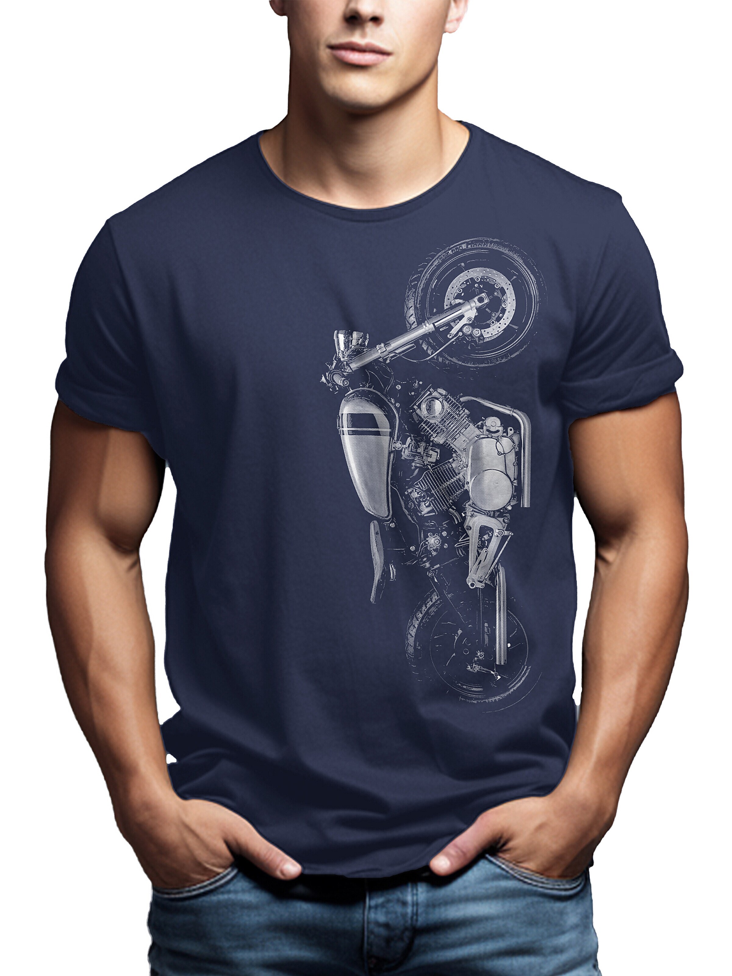 MAKAYA Shirt 'Virago' in Blue