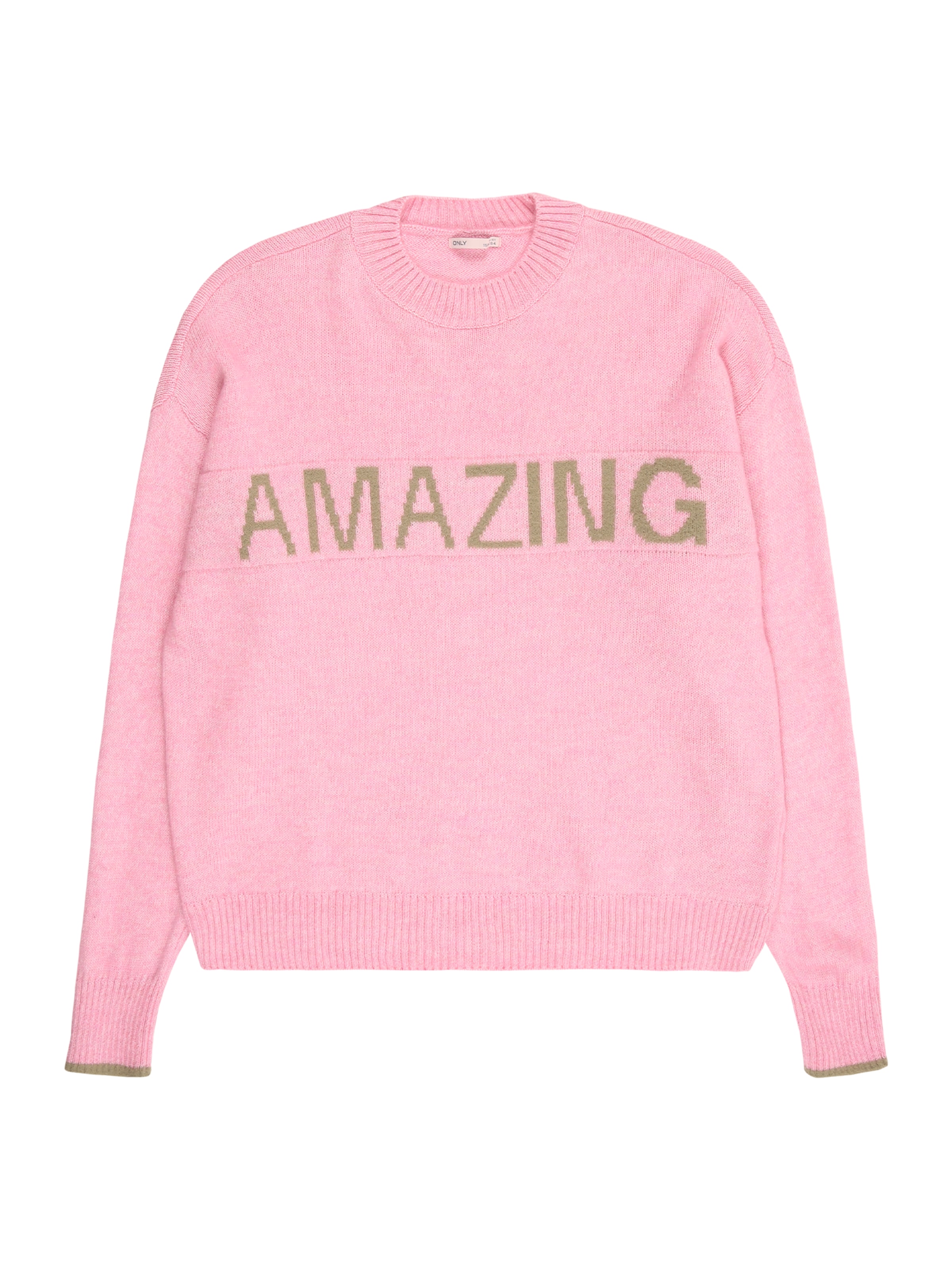 ONLY GIRLS Свитер 'KOGAMOUR' в Ярко-розовый: спереди
