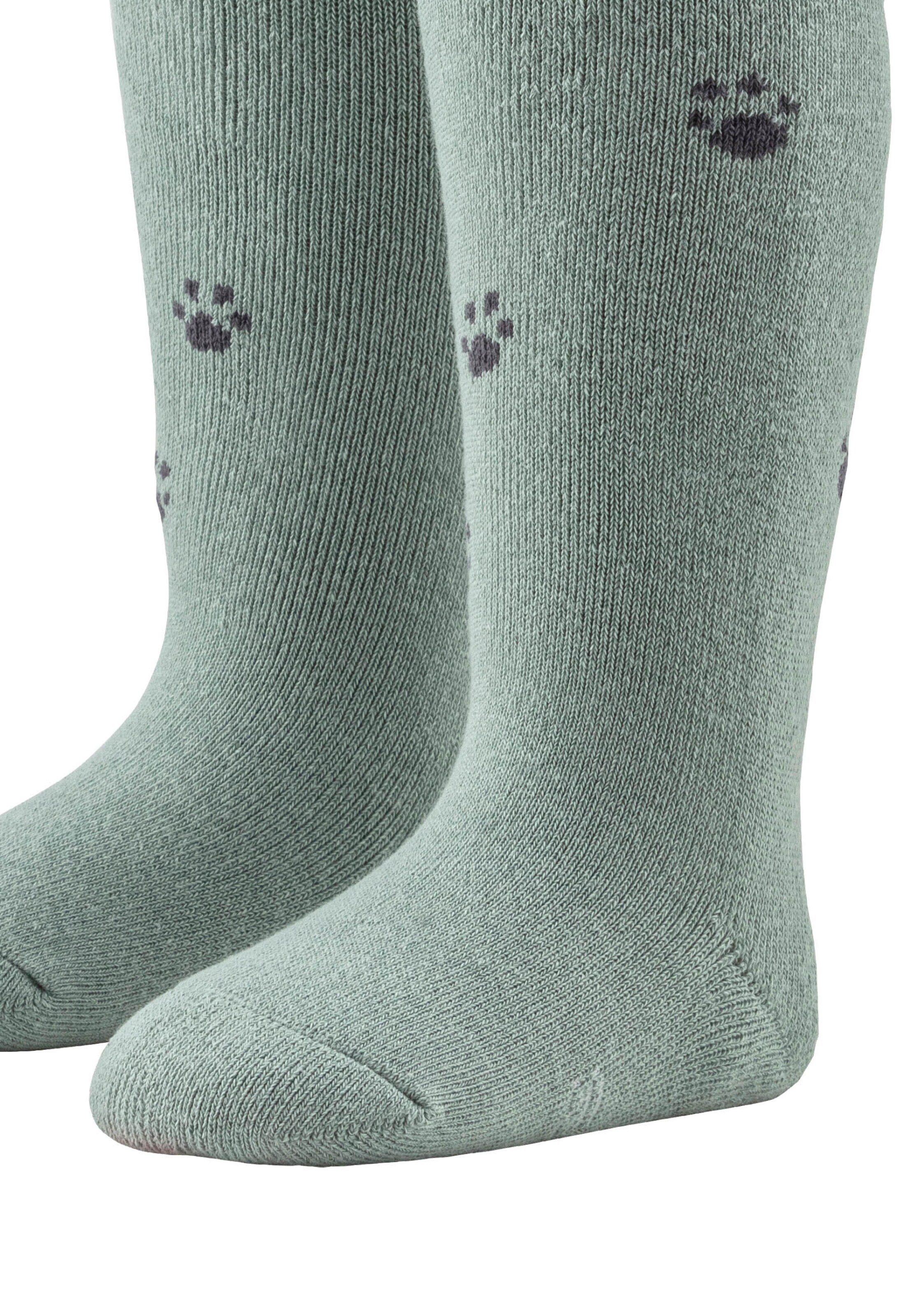 STERNTALER Tights 'Eisbär' in Green