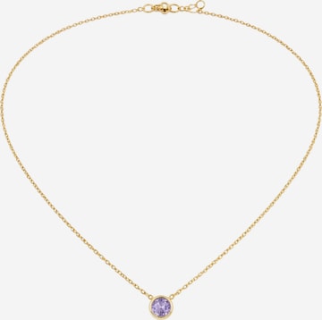 Pure Schmuck Necklace in Purple: front