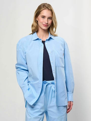 U.S. POLO ASSN. Shirt ' UWLilli ' in Blauw: voorkant